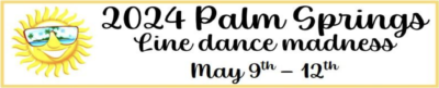Palm Springs Line Dance Madness Logo